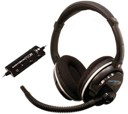 Гарнитура проводная Turtle Beach PX21 для PS3/WIN/Xbox 360 (PS3) 