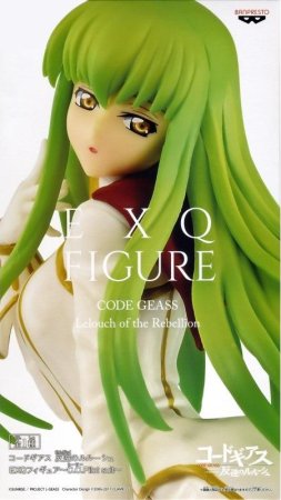 Фигурка Banpresto: Си Два в костюме пилота (C.C. Pilot Suit) Код Гиасс (Code Geass) (81033) 22 см