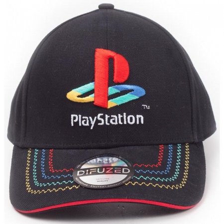  Difuzed: Playstation: Retro Logo Adjustable Cap ()   
