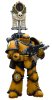  JoyToy:     (Legionary with Legion Vexilla)  40K         (Warhammer 40K Imperial Fists Legion MkIII Tactical Squad) (JT9053) 12 