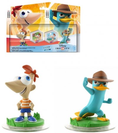 Disney. Infinity 1.0  2   (Phineas),   (Agent P)    (Phineas and Ferb) + 2 