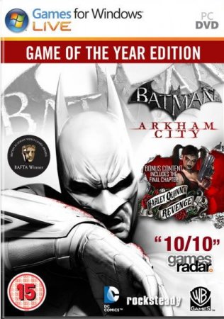 Batman: Arkham City ( )    (Game of the Year Edition) Box (PC) 