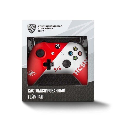   () Microsoft Xbox One S/X Wireless Controller (KHL Spartak)   RAINBO (Xbox One) 