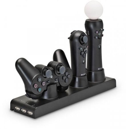          Dualshock, PS Move and Navigation Controller (PS3 Slim) 