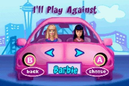    (Barbie Groovy Games) (GBA)  Game boy