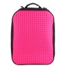 Пиксельный рюкзак Canvas Classic Pixel Backpack WY-A001 Фуксия