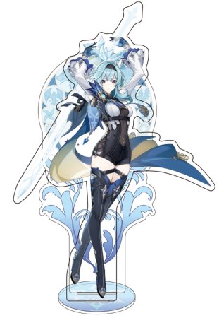   Genshin Impact Monstadt Characters Standee:   (Eula)   (Genshin Impact) (6974096534210) 15,5 