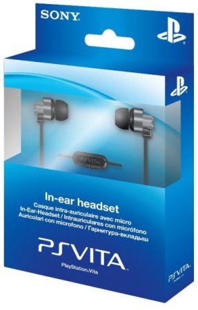 Проводная гарнитура Sony (Оригинал) (PS Vita) для Sony PlayStation Vita