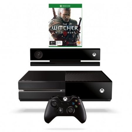   Microsoft Xbox One 500Gb Rus  + Kinect 2.0 +     3:   (The Witcher 3: Wild Hunt) 