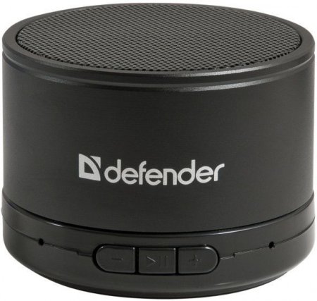 Мини-колонка DEFENDER, 1.0, Wild Beat, чёрная (PC)