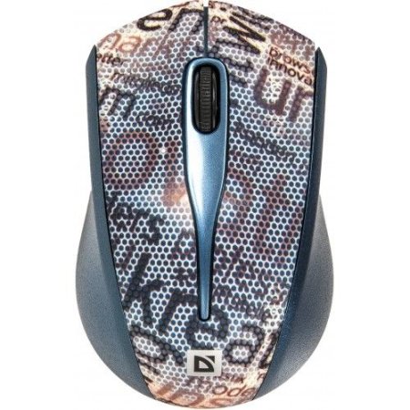 Мышь беспроводная DEFENDER StreetArt MS-305 Nano, серая (PC)