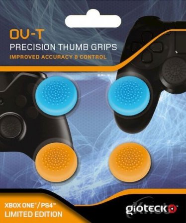  Накладки на стики геймпада Precision Thumb Grips Orange And Blue (4 шт.) 