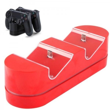  Зарядная станция для 2х геймпадов (DualShock Charging Station Black) (Черный) (PS4) 
