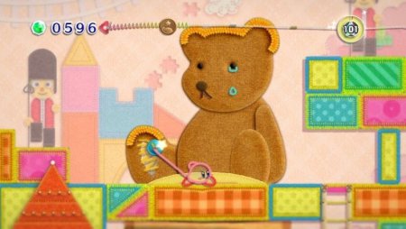 Купить игру Kirby's Epic Yarn (Wii/WiiU) USED Б/У на Nintendo Wii диск