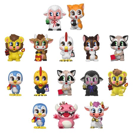 фигурки Фигурка Funko Vinyl Figure: Случайный герой 1/18 Пака Пака Злодейские Валентинки (Paka Paka Villainous Valentines) (58756) 6 см