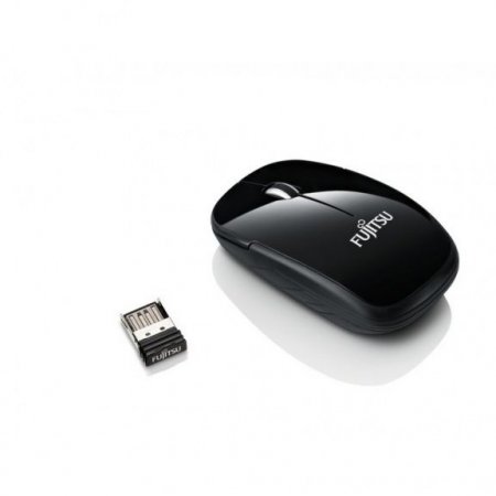   Fujitsu Mini Wireless Notebook Mouse WI410 (S26381-K464-L100) (PC) 