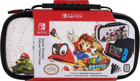 Чехол-сумка (Кейс) Deluxe Travel Case Super Mario Odyssey (NNS57) (Switch)