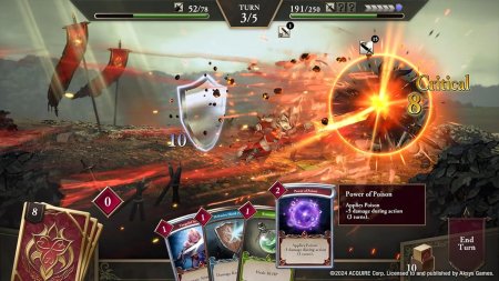 игра C.A.R.D.S. RPG: The Misty Battlefield Total Warfare Edition (Switch) для Nintendo Switch