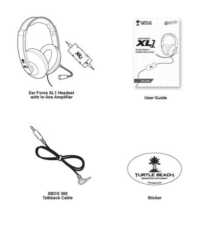 Гарнитура геймерская Turtle Beach XL1 (Xbox 360) 