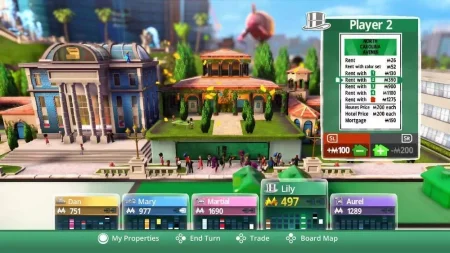 игра Monopoly (Монополия) Русская Версия (Switch) USED Б/У для Nintendo Switch