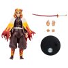 Фигурка McFarlane Toys: Кёджуро Ренгоку (Kyojuro Rengoku) Клинок рассекающий демонов (Demon Slayer: Kimetsu no Yaiba) (6137385) 18 см 