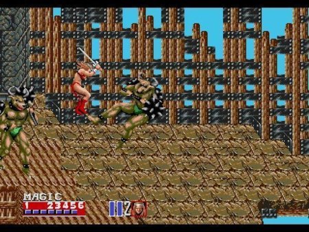 Коллекционный сборник 3 в 1 Золотой Топор (Golden Axe) (16BC-007) Русская Версия (16 bit) 