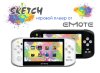 Купить Портативная игровая приставка Emote Sketch белая для PC