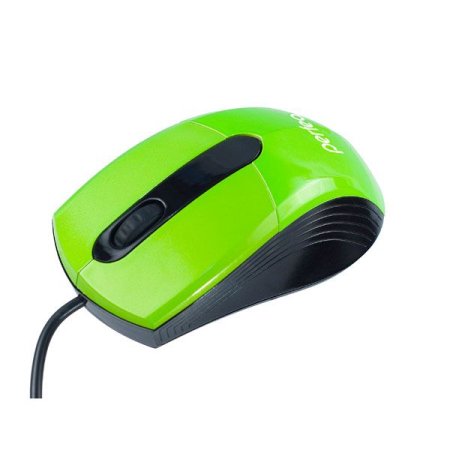 Мышь PERFEO Color PF-203-OP-R, красная (PC) 