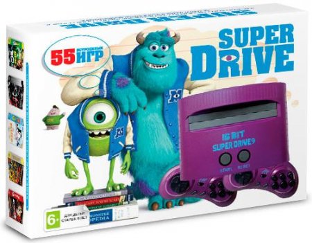   16 bit Super Drive Monster Inc (55  1) + 55   + 2  ()
