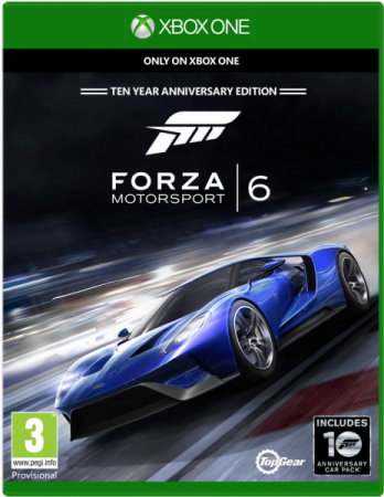   Microsoft Xbox One 1Tb Eur Blue () + Forza Motorsport 6 (Limited Edition) 