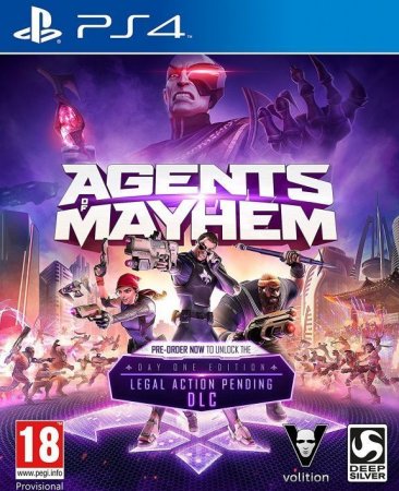  Agents of Mayhem   (PS4) USED / Playstation 4