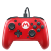 Геймпад проводной Faceoff Deluxe Pro Controller Super Mario Edition Зеленый/Красный (Switch)
