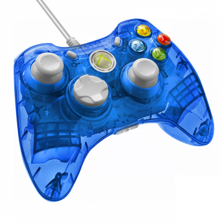   Rock Candy Wired Controller Blueberry Boom (Xbox 360) 