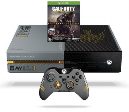   Microsoft Xbox One 1Tb Rus Black + Call of Duty: Advanced Warfare. Day Zero Edition    