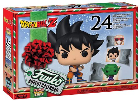 фигурки Набор фигурок Funko Vinyl Figure: 24 Фигурки Жемчуг дракона (Dragon Ball Z (Pkt POP)) Рождественский календарь (Advent Calendar) (49660) 4,5 см