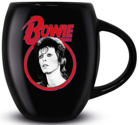 Кружка Pyramid: Дэвид Боуи (David Bowie) Классический Рок (Classic Rock) Oval Mug (MGO25609) 425 мл