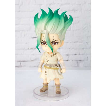 Фигурка BANDAI Tamashii Nations Figuarts mini: Сенку Исигами (Senku Ishigami) Доктор Стоун (Dr. Stone) (595126) 9 см 