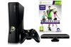 Игровая приставка Microsoft Xbox 360 Slim 4Gb Rus + Kinect Сенсор движений + Игра Your Shape Fitness Evolved 2012 + Сборник Kinect Adventures 5 игр.