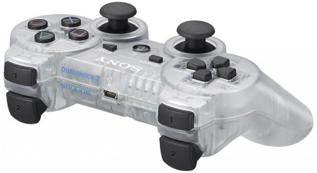 Геймпад беспроводной DualShock 3 Wireless Controller (Прозрачный) (PS3) 