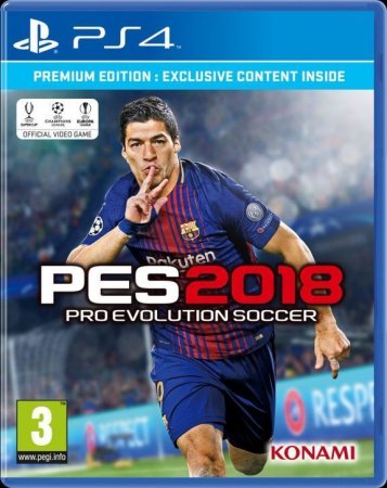  Pro Evolution Soccer 2018 (PES 2018) Premium Edition   (PS4) Playstation 4