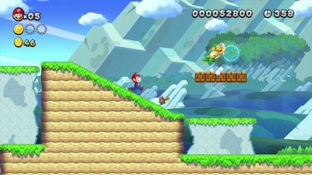 Купить игру New Super Mario Bros U Русская Версия (Wii U) на Nintendo Wii U диск
