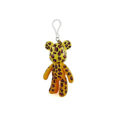 Фигурка Медвежонок Popobe Дизайнерский Leopard с подвесом 14см