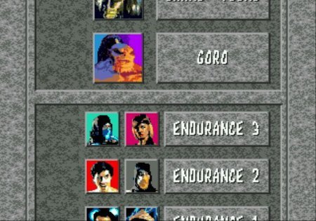 Коллекционный сборник 4 в 1 Мортал Комбат (Mortal Kombat) (16BC-002) Русская Версия (16 bit) 