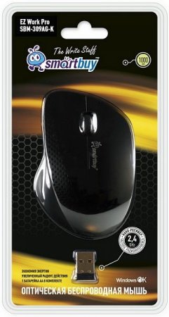 Мышь беспроводная Smartbuy 309AG, белая (PC) 