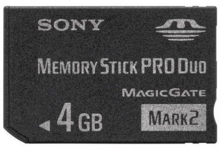   (Memory Card) Sony Memory Stick PRO-HG DUO 4 GB  (PSP) 