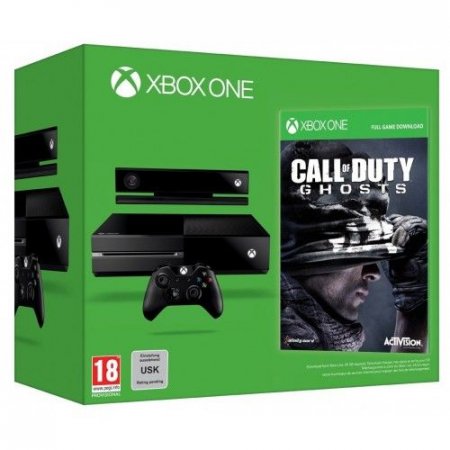   Microsoft Xbox One 500Gb Eur  + Kinect 2.0 +    Call of duty: Ghost (Xbox One) 
