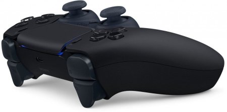 Геймпад беспроводной DualSense Wireless Controller Midnight Black (Чёрная полночь) (на PS5 работает только на играх PS4) (PS5/PS4/PC/Android/iOS)