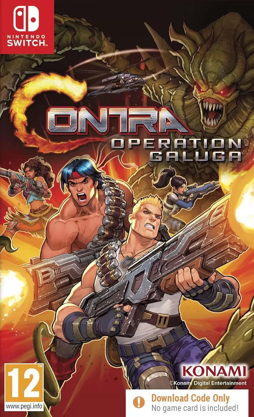 Купить игру Contra: Operation Galuga Код на загрузку (Switch) для Nintendo  Switch в Москве - NextGame