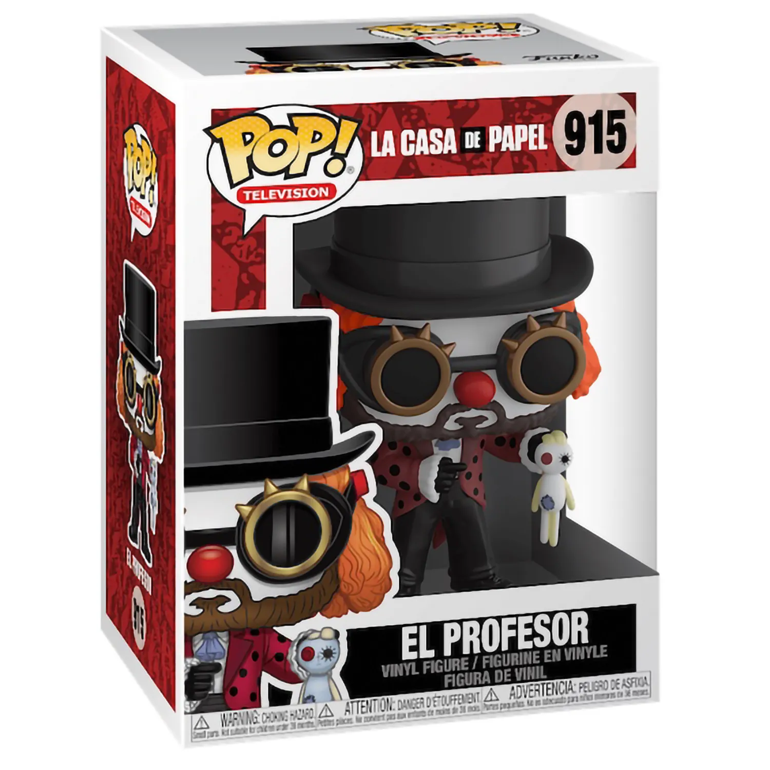 Купить Фигурка Funko POP! TV: Профессор (El Professor) Бумажный дом (Ла  Каса Де Папель) (Money Heist (La Casa De Papel)) ((915) 44196) 9,5 см по  цене 2 450 р в Москве в