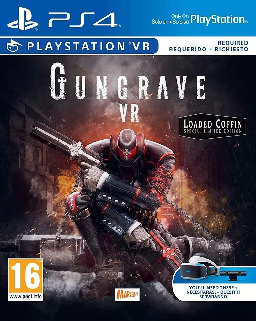 Игра Gungrave VR: Loaded Coffin Edition (Только для PS VR) (PS4) купить в  Москве по цене 2 750.00 р в каталоге интернет магазина «NextGame» -  характеристики, сравнение, описание, скидки, доставка